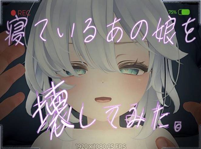 寝ているあの娘を壊してみた。VR